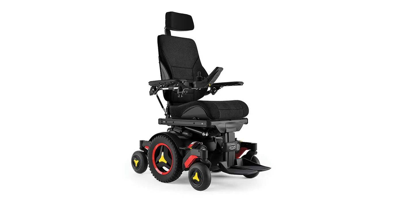 Orthotec Rehabilitationstechnik Elektro-Rollstuhl Innenbereich- und Aussenbereich Permobil M3 mit Sitzlift