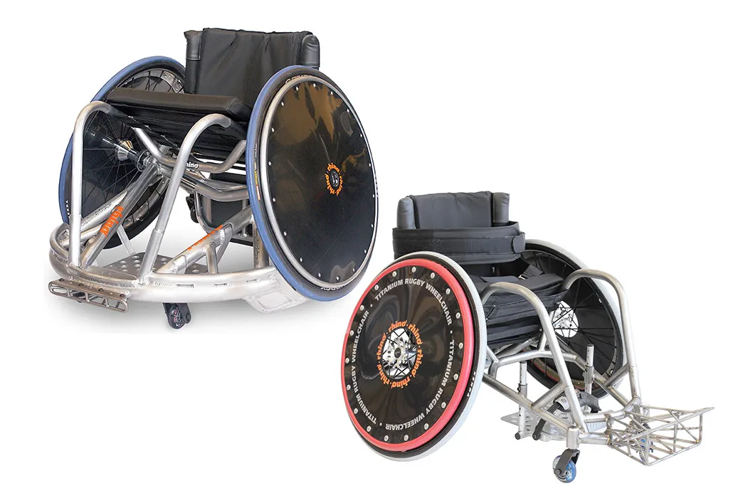 Orthotec Rehabilitationstechnik Sportgeraete Rugbyrollstuhl Melrose Rhino