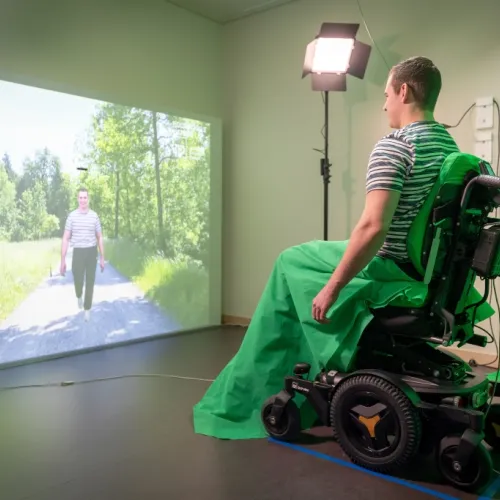 Virtual Walking Querschnittlähmung Therapie_Marc Elmer