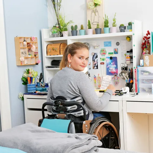Zoe Kind querschnittgelähmt Schweizer Paraplegiker-Stiftung spenden