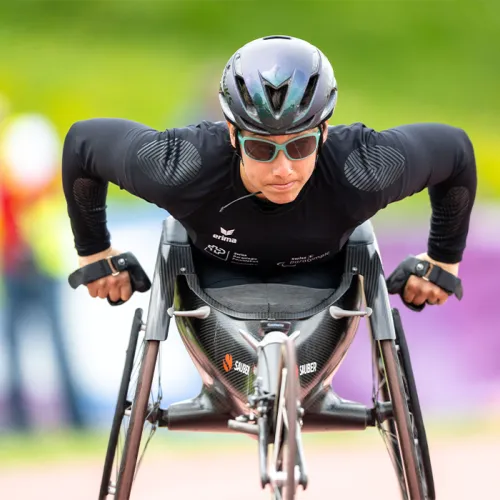 Orthotec Wheelchair Racing OT FOXX Pilot Patricia Eachus