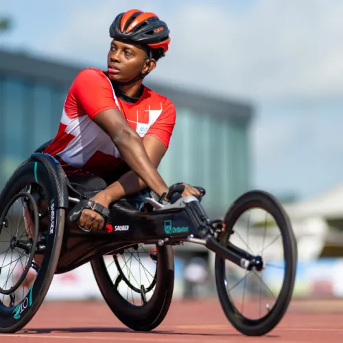 Orthotec Wheelchair Racing OT FOXX Pilot Matiswos Russom - Photo: Tobias Lackner