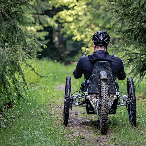  Mit OT FOXX K1 MTHB durch den Wald 