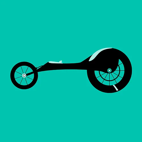 Orthotec Sport Rennrollstuhl Grafik