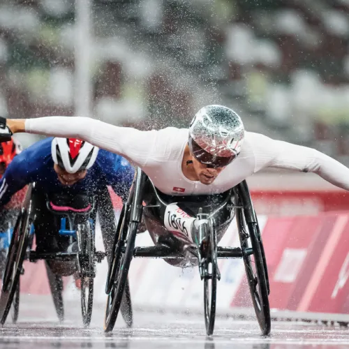 Orthotec Rollstuhlsport OT FOXX Marcel Hug in Tokio