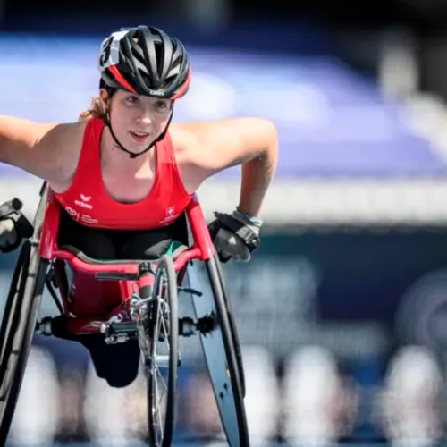 Orthotec Rollstuhlsport Botschafterin Licia Mussinelli