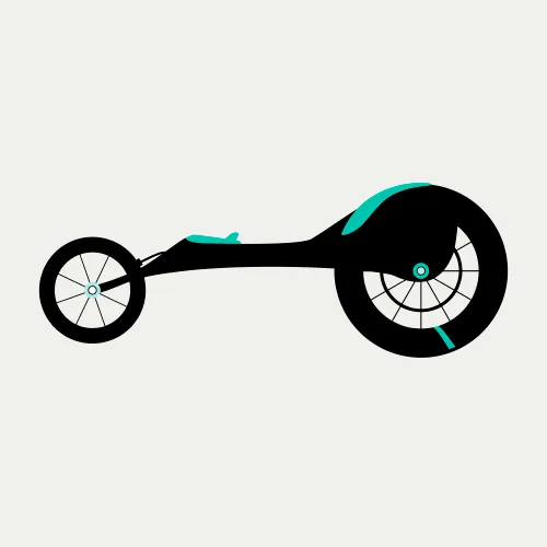 Orthotec Sport Rennrollstuhl Grafik beige