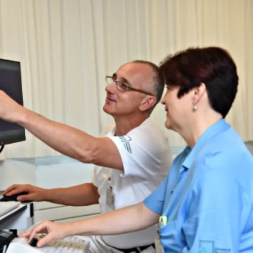 Neurologische Messung im Zentrum für Schmerzmedizin 