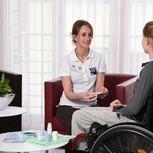 Beratungssituation Parahelp - Newsletter ParaHelp