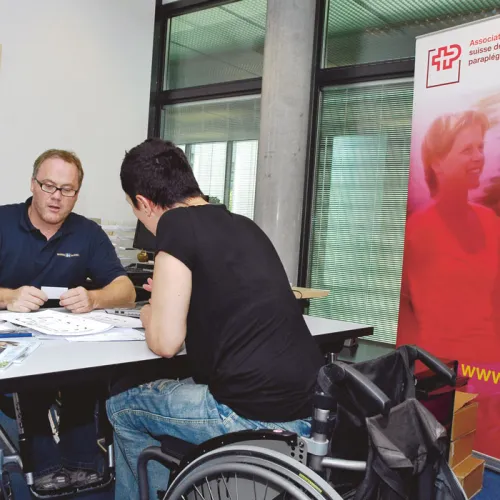 Beratung von Rollstuhlfahrern für Rollstuhlfahrer